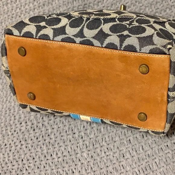 Vintage Coach 2004 Denim Tote - Picture 7 of 7